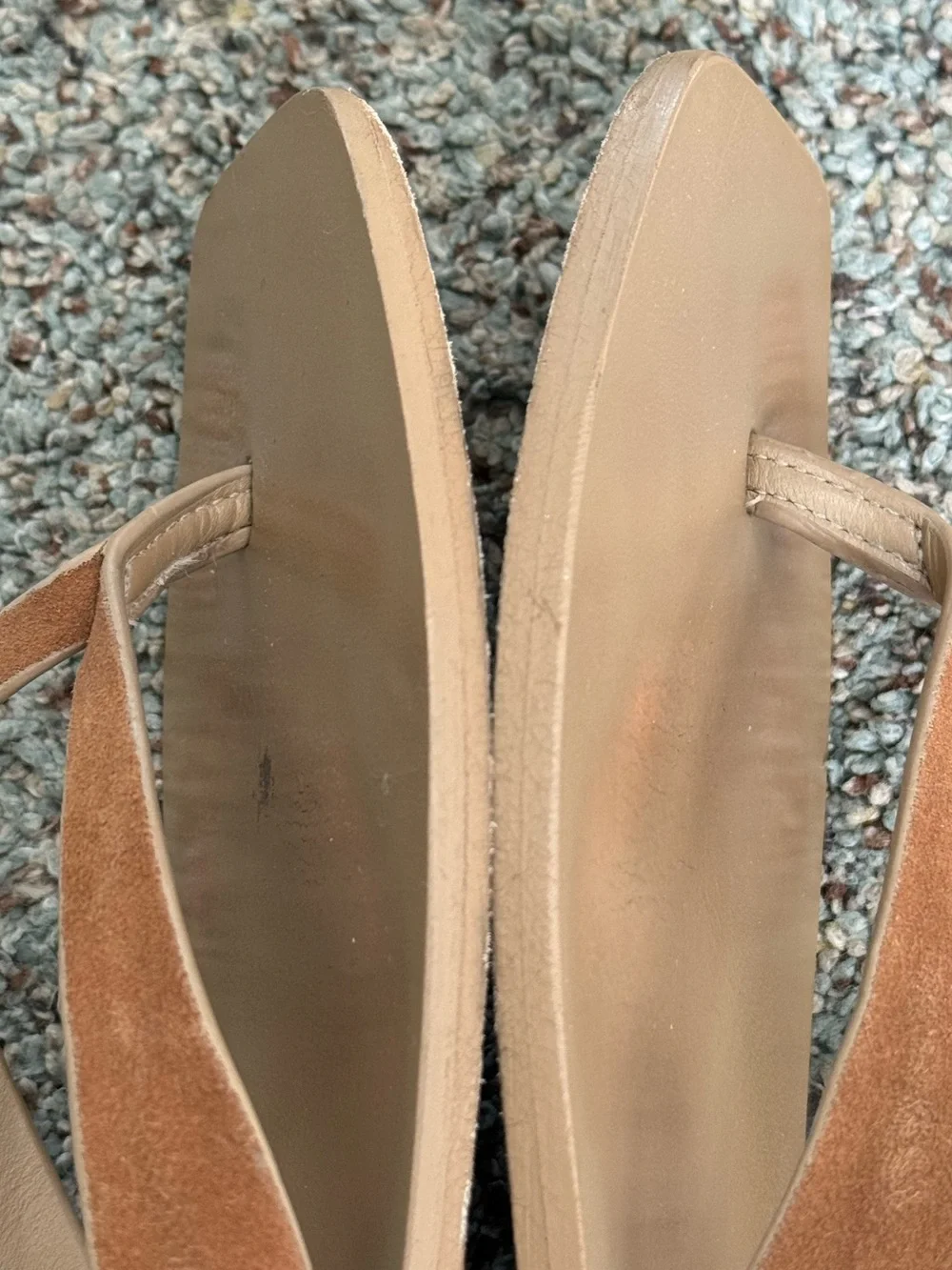 A.EMERY Kinto Leather Flip Flop - tan/Brown, Size 8.5 - Picture 12 of 16